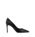 Patent Saffiano Leather Pumps