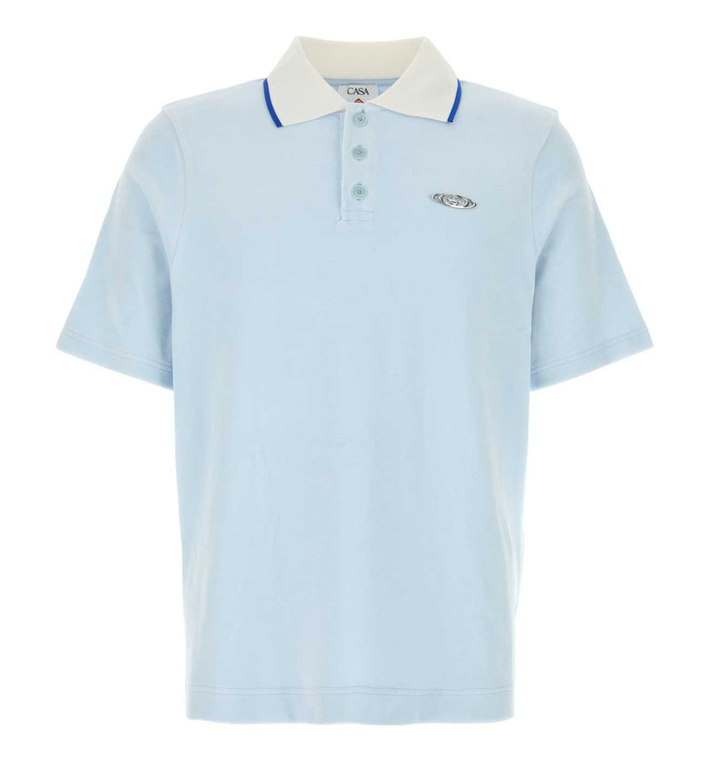 Velvet Logo Polo Shirt