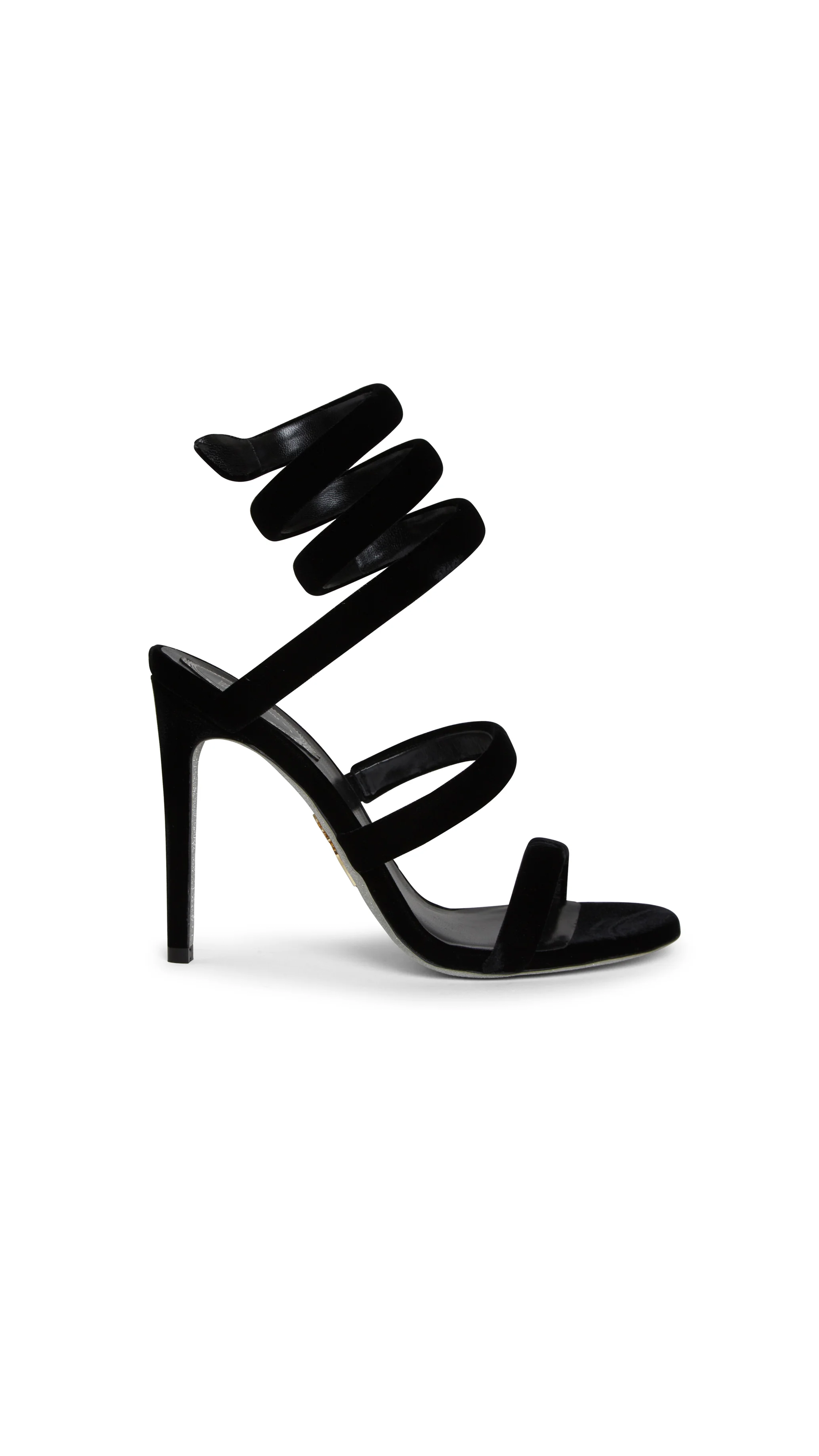 Cleo Suede Sandals - Black