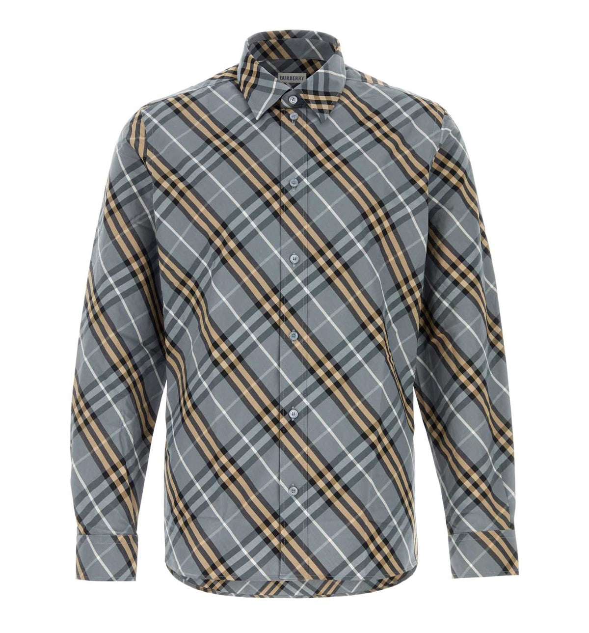 Embroidered Poplin Shirt