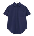 Short sleeve shirt in cotton