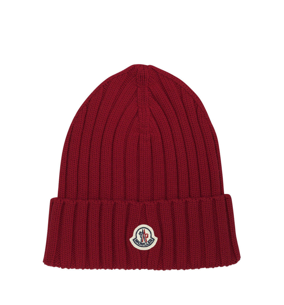 Wool beanie with logo