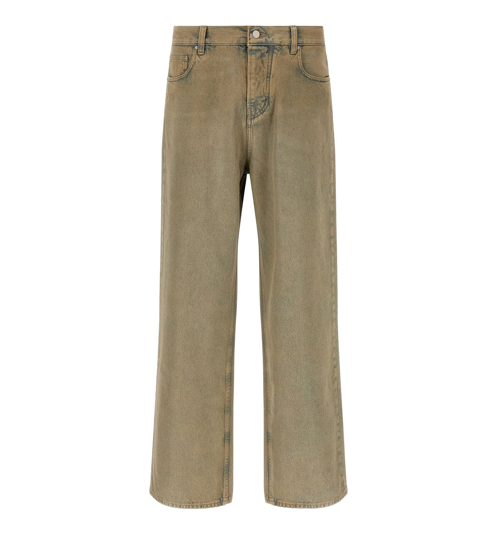 Spirit Logo Patch Straight Leg Pants