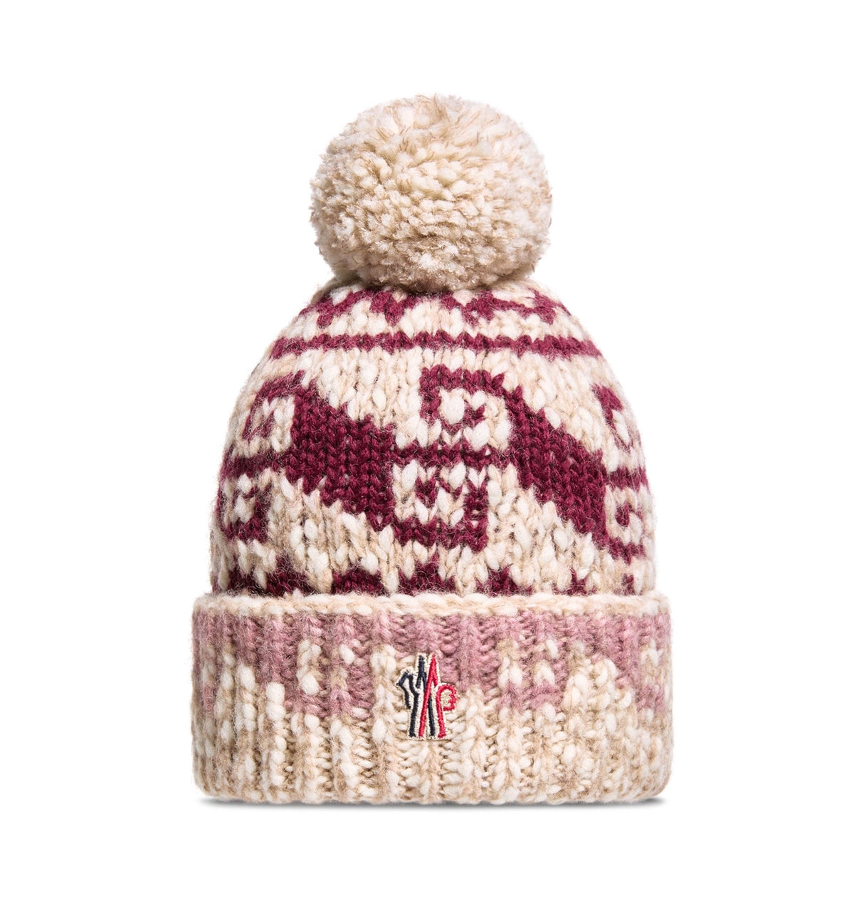 Alpaca & Wool Blend Beanie with Pom Pom