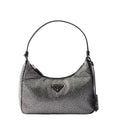 Prada Re-Edition 2005 Mini Crystal-Studded Satin Bag