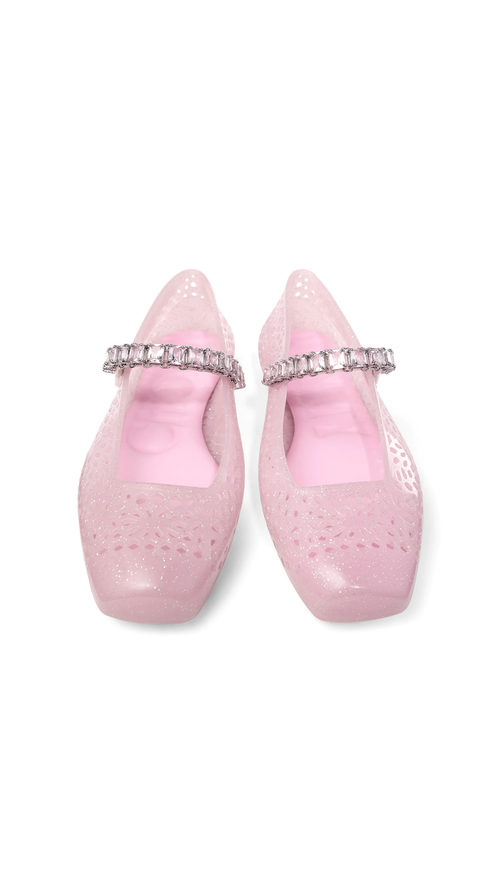 The Jelly Ballerina Flats - Cotton Candy