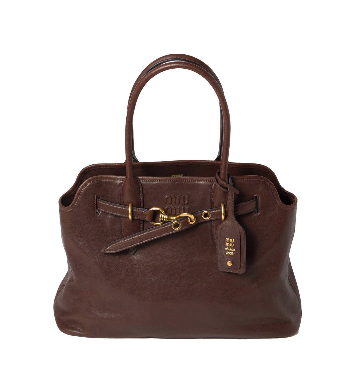 Aventure nappa leather bag