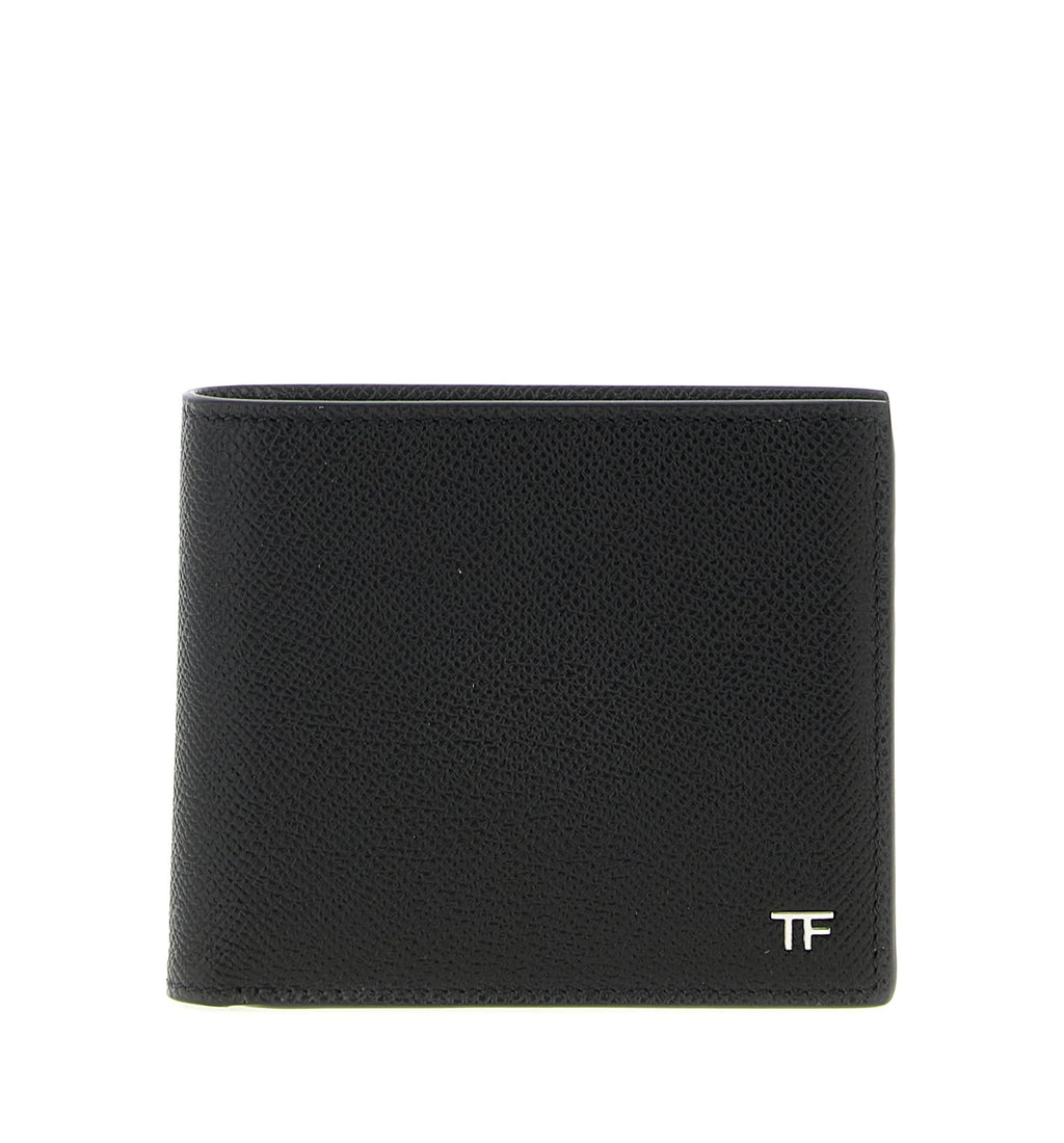 Small Grain Leather Bifold Wallet