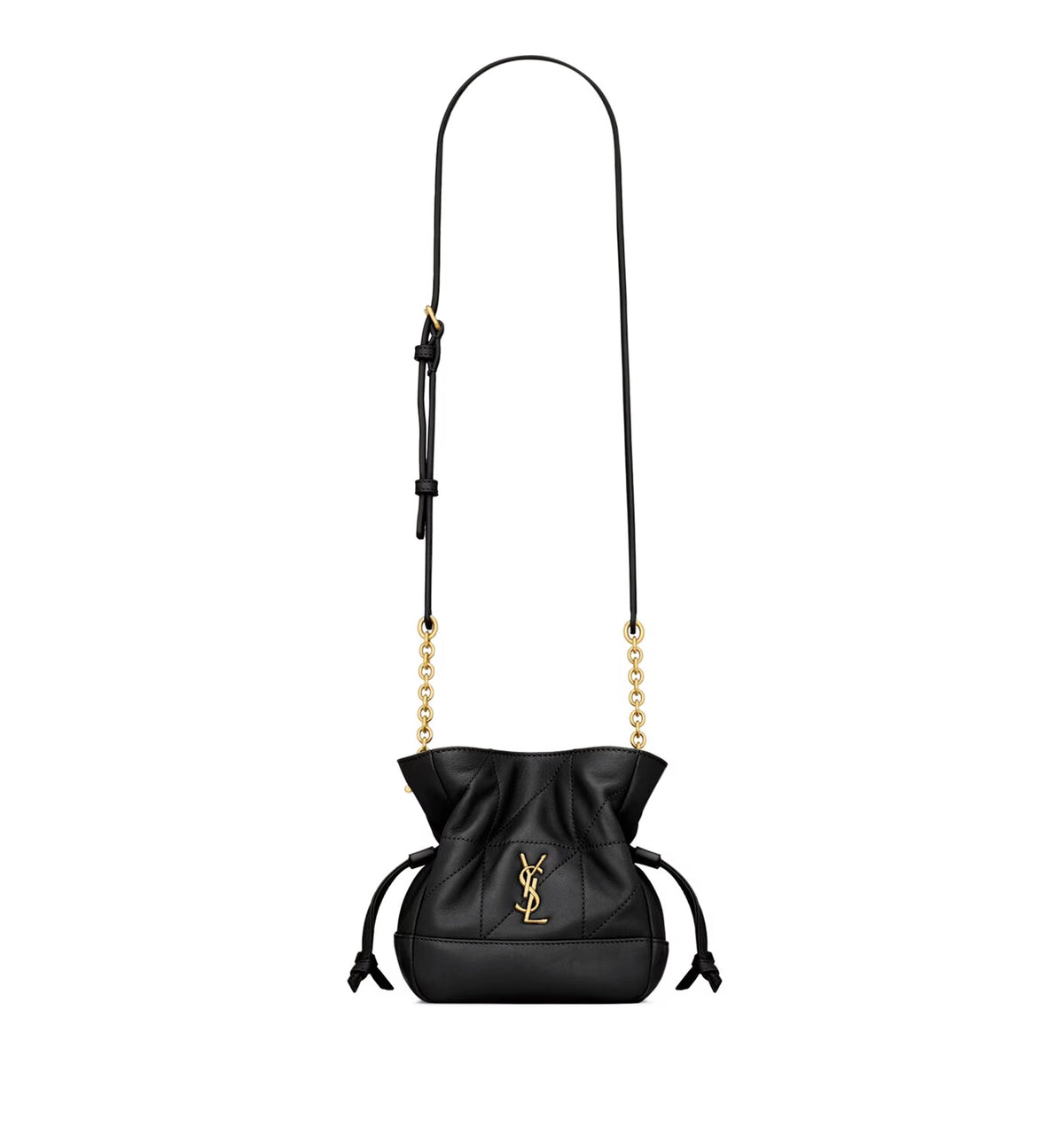 Jamie Mini Shoulder Pouch In Lambskin