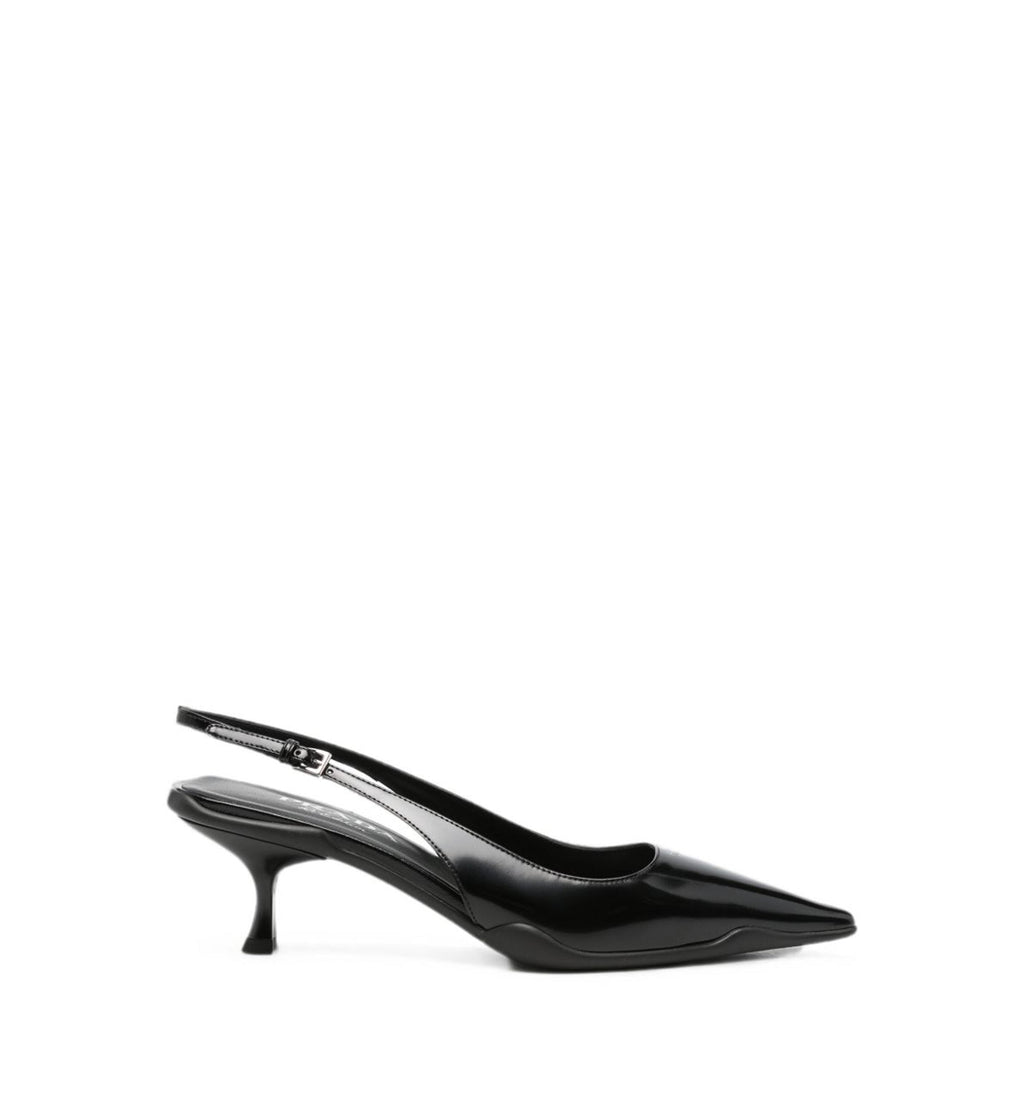 Prada Leather Slingback Pumps
