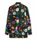 Printed Silk Twill Shirt