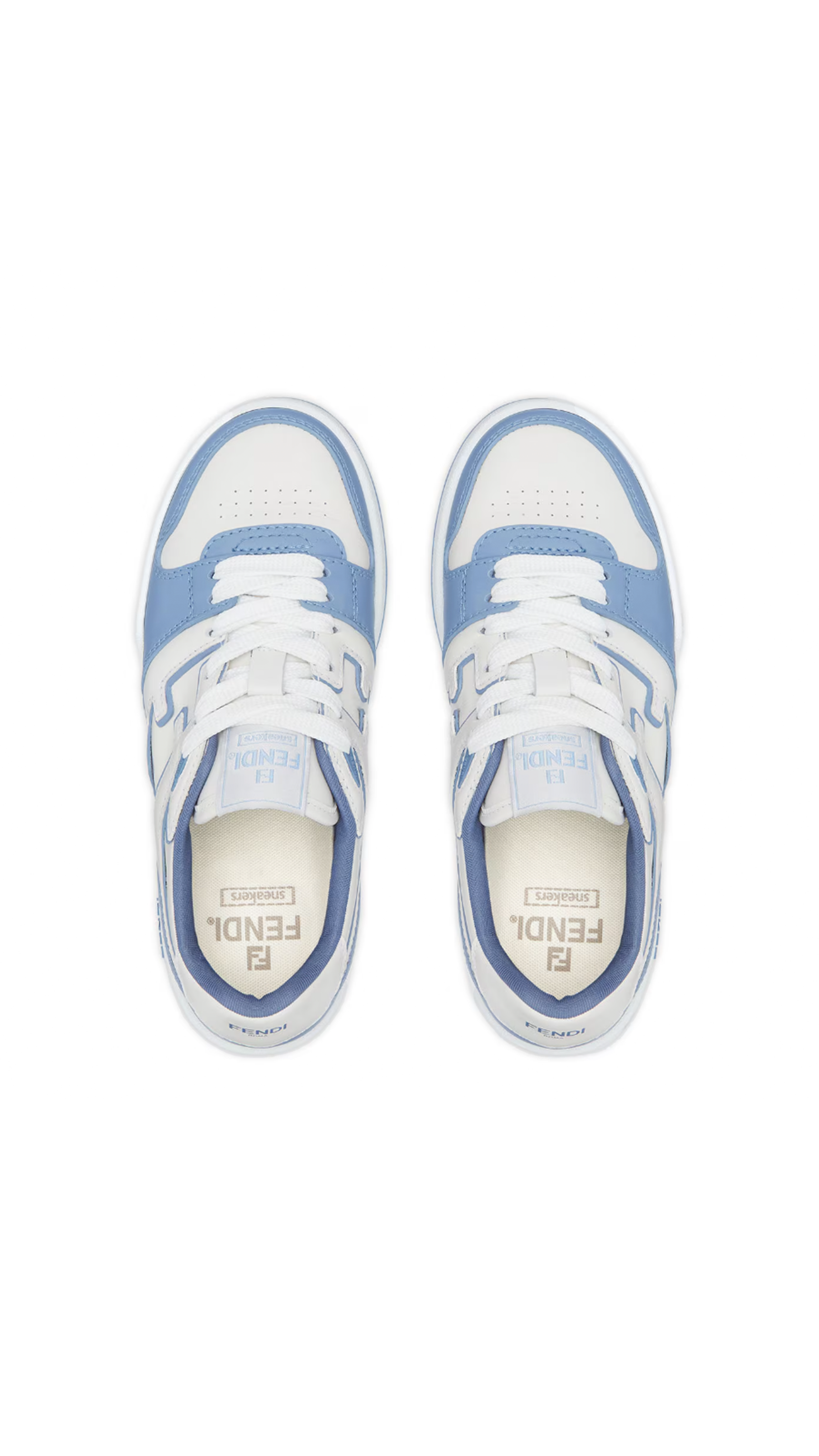 Fendi Match Sneakers - Light Blue