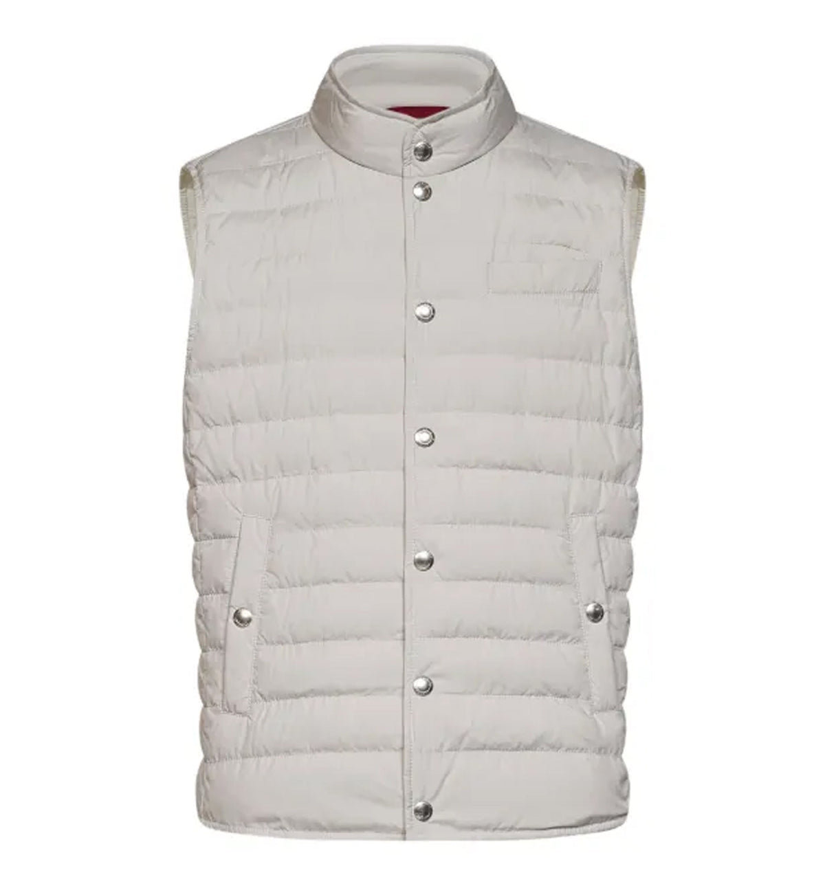 Lightweight techno fabric down vest