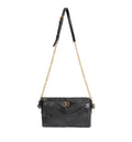 Panthea Small Shoulder Bag In Chevron Nappa