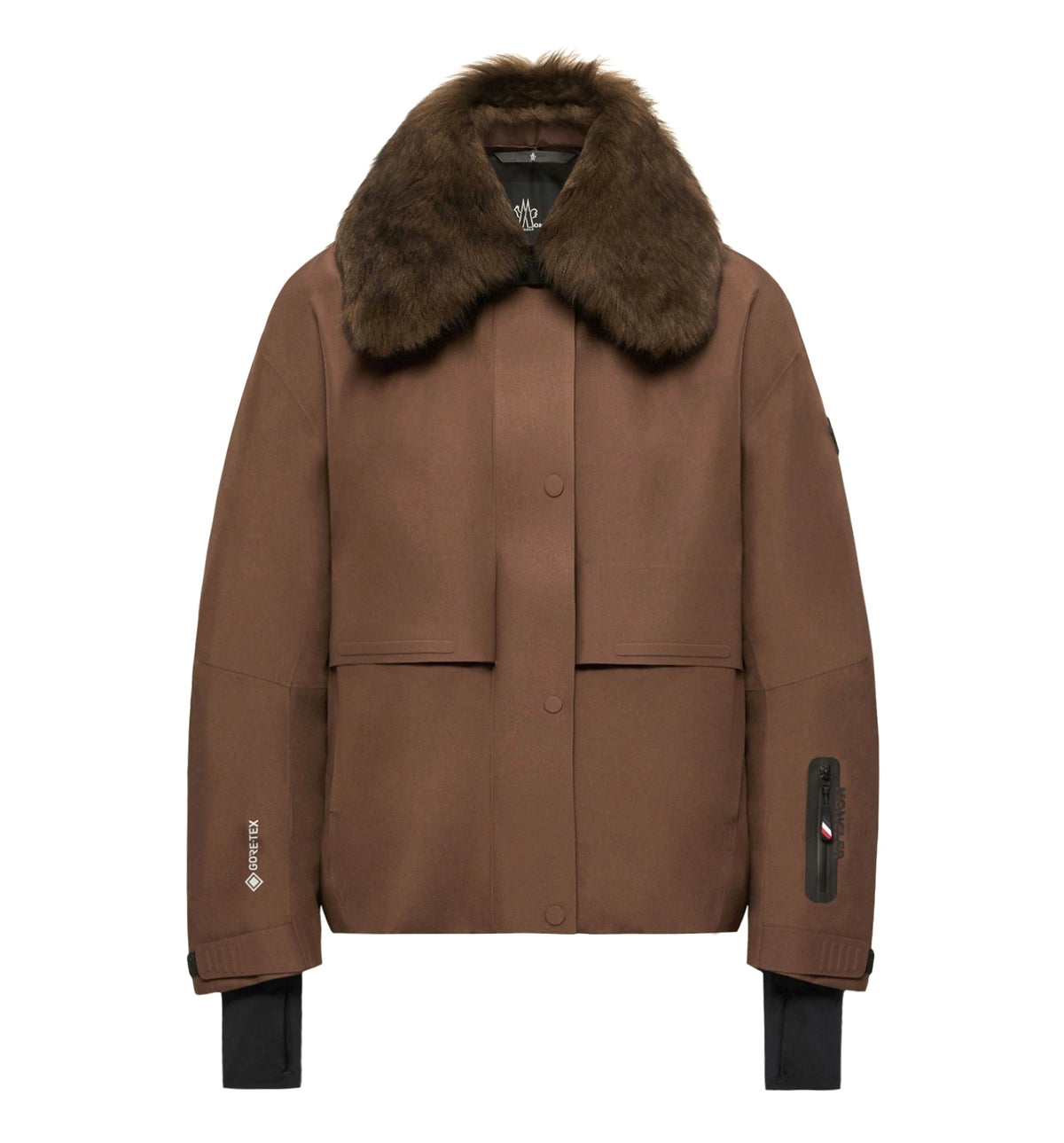 Caurel GORE-TEX® Shearling-Trimmed Insulated Ski Jacket