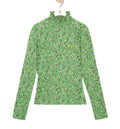 Top in viscose blend