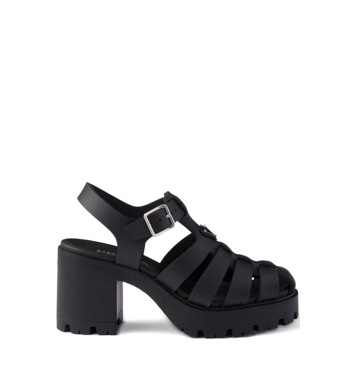 Rubber Platform Sandals