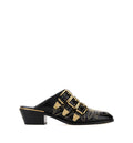 Susan Leather Mules