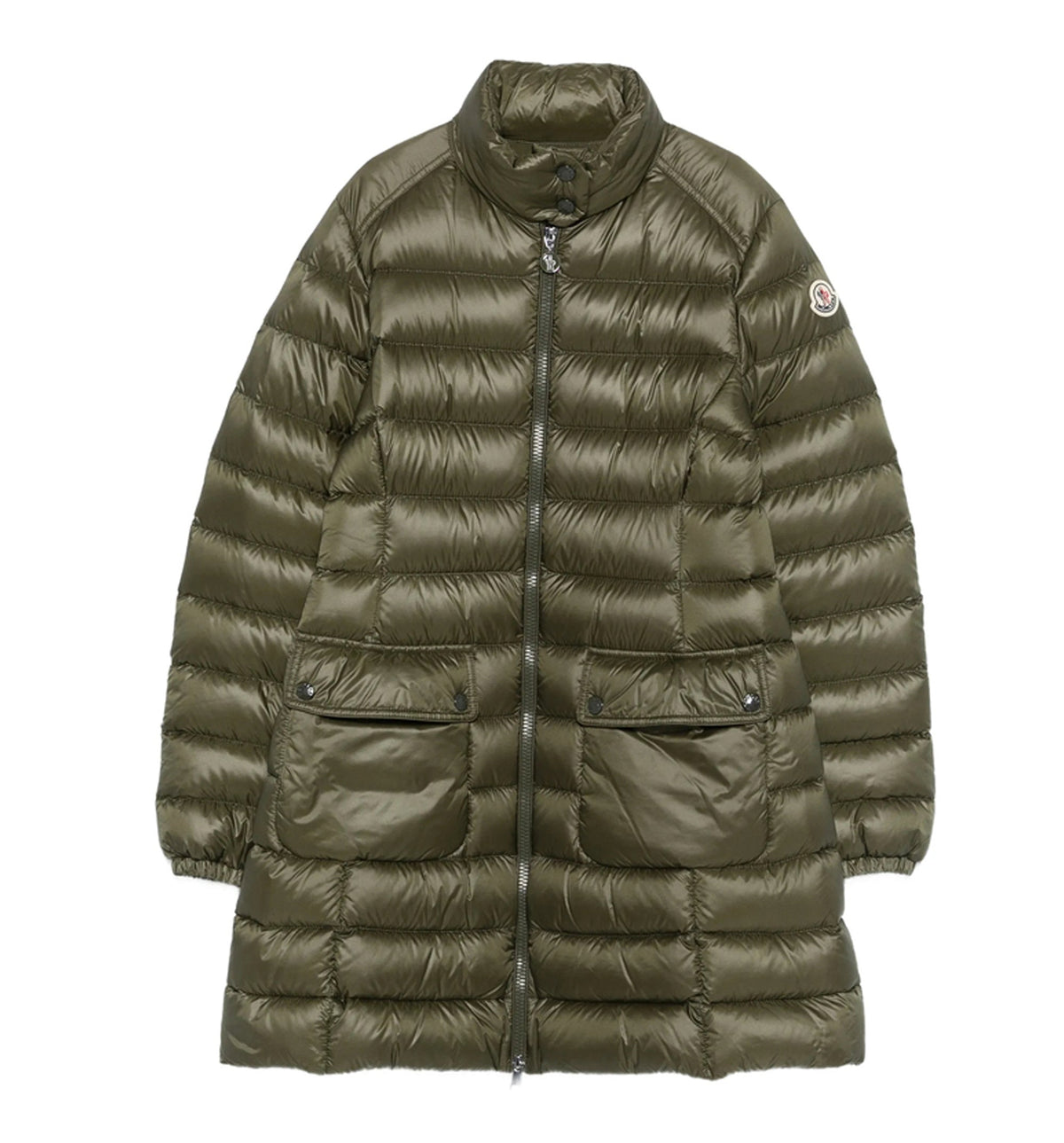 padded design zip jacket