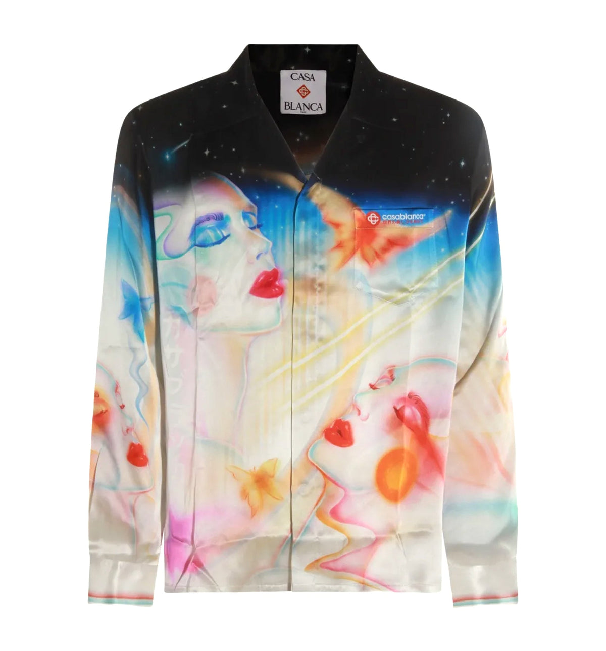 Silk Long-Sleeve Shirt