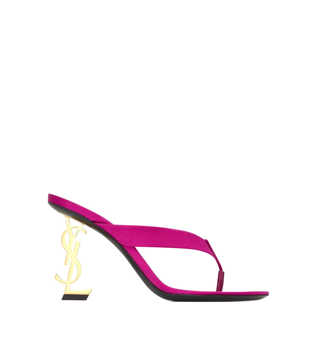 Opyum Mules In Satin Crepe