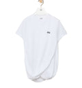 Draped T-shirt in cotton