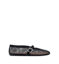 Ballet Flats In Fishnet