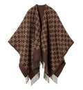 GG Wool Jacquard Cape