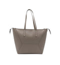 Zip-fastening tote bag