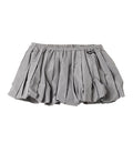 Technical fabric miniskirt