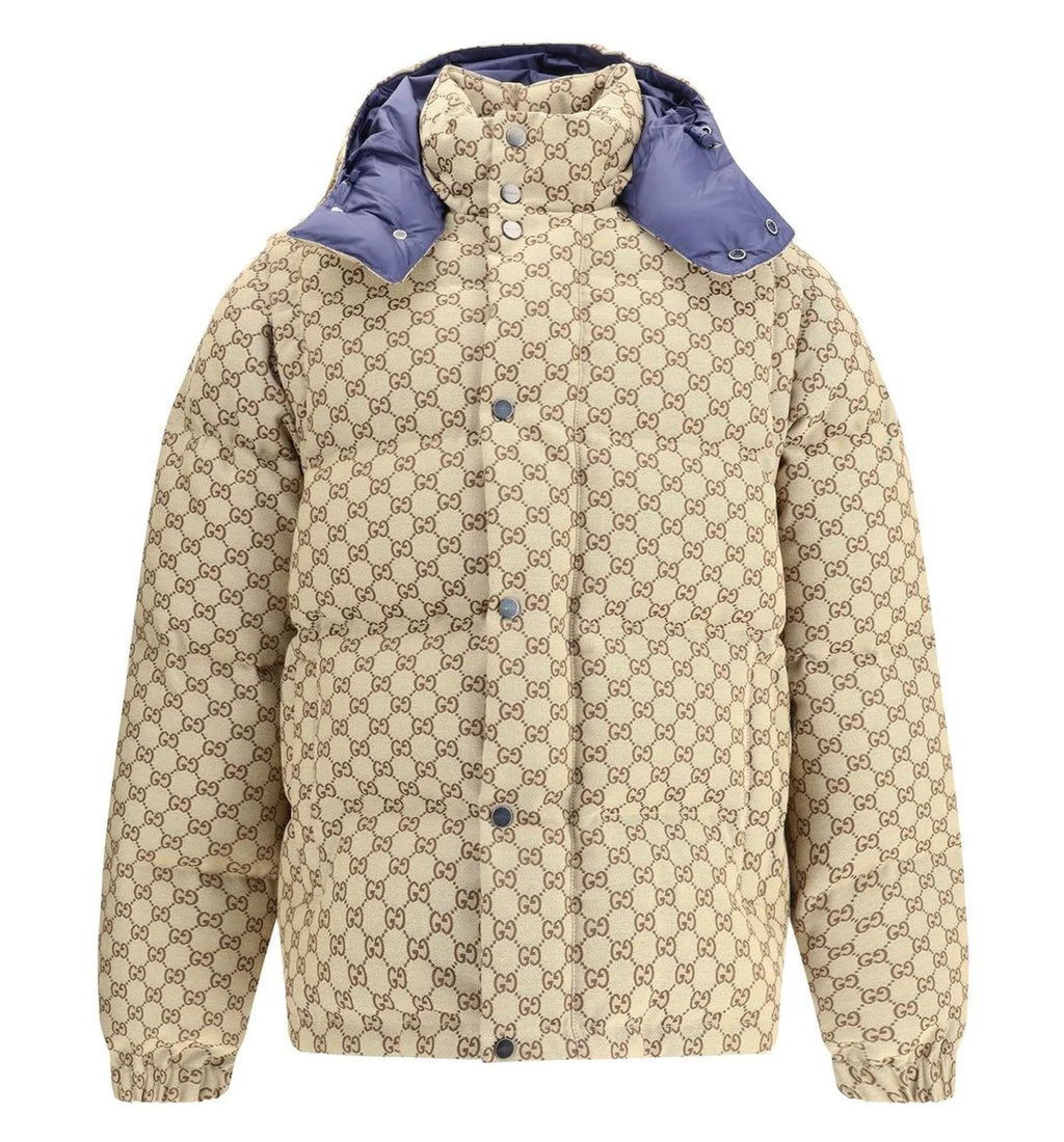 GG Canvas Down Jacket