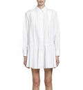 Shirt dress in cotton