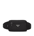 Re-Nylon and Saffiano leather belt bag