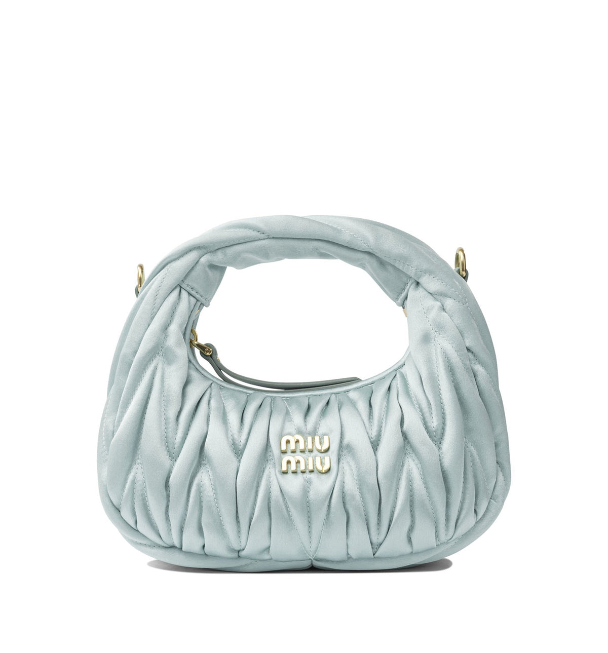 Wander Matelassé Satin Mini-Bag