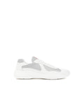 Patent Leather And Technical Fabric Prada America's Cup Sneakers