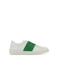 Open Leather Sneakers