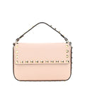 Rockstud Leather Wallet On Chain