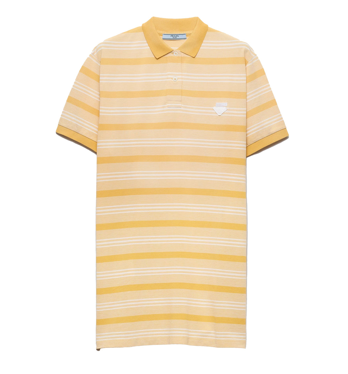 Embroidered Piqué Polo Dress