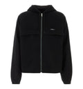 Hooded Technical Fabric Blouson Jacket