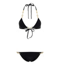 Stretch Jersey Bikini With Horsebit