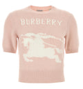 Wool Cashmere Short-Sleeve Sweater