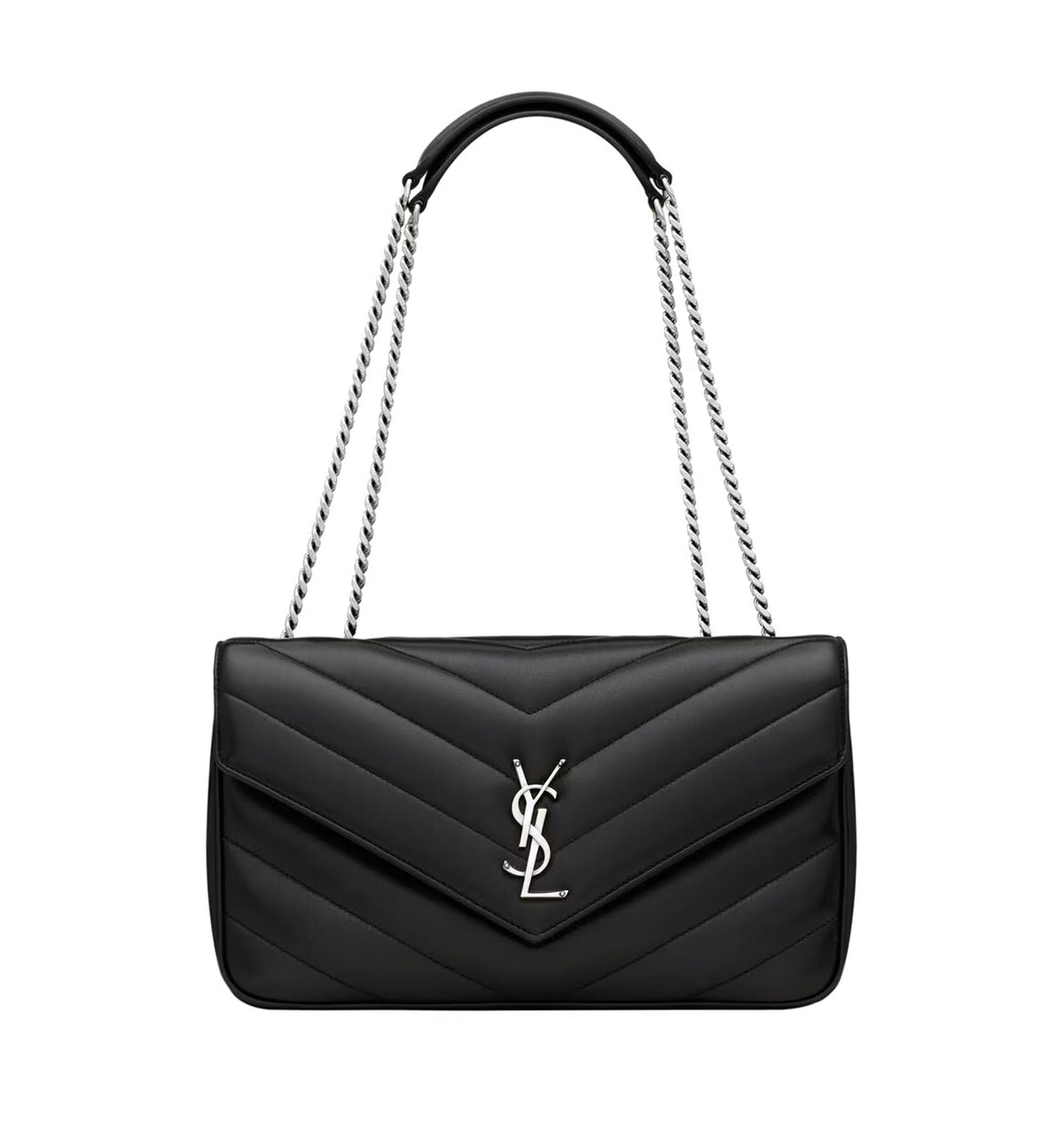 Loulou Medium In Matelassé Lambskin