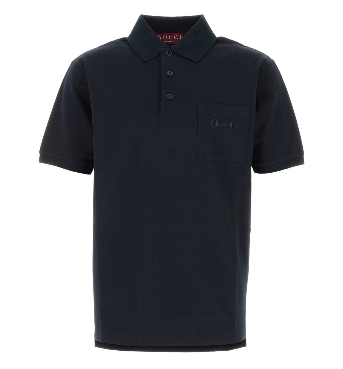 Cotton Piquet Polo Shirt With Embroidery