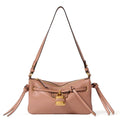 Mini Paddington Sling pouch with strap in soft leather