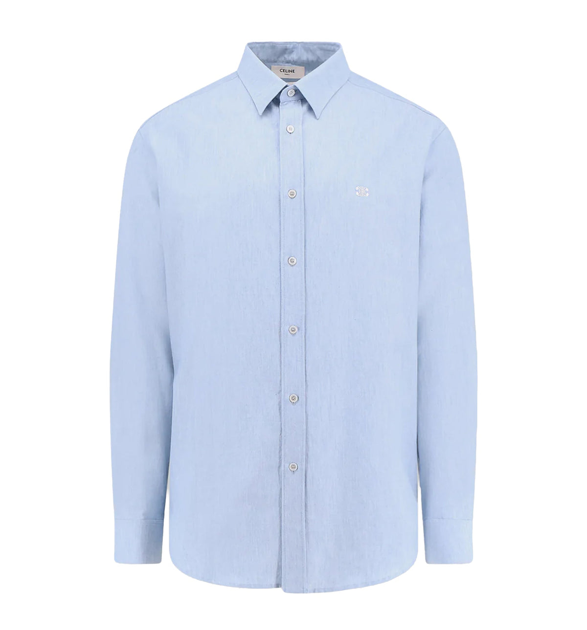 Relaxed Shirt In Chambray Cotton