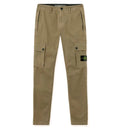 Cotton blend cargo trousers
