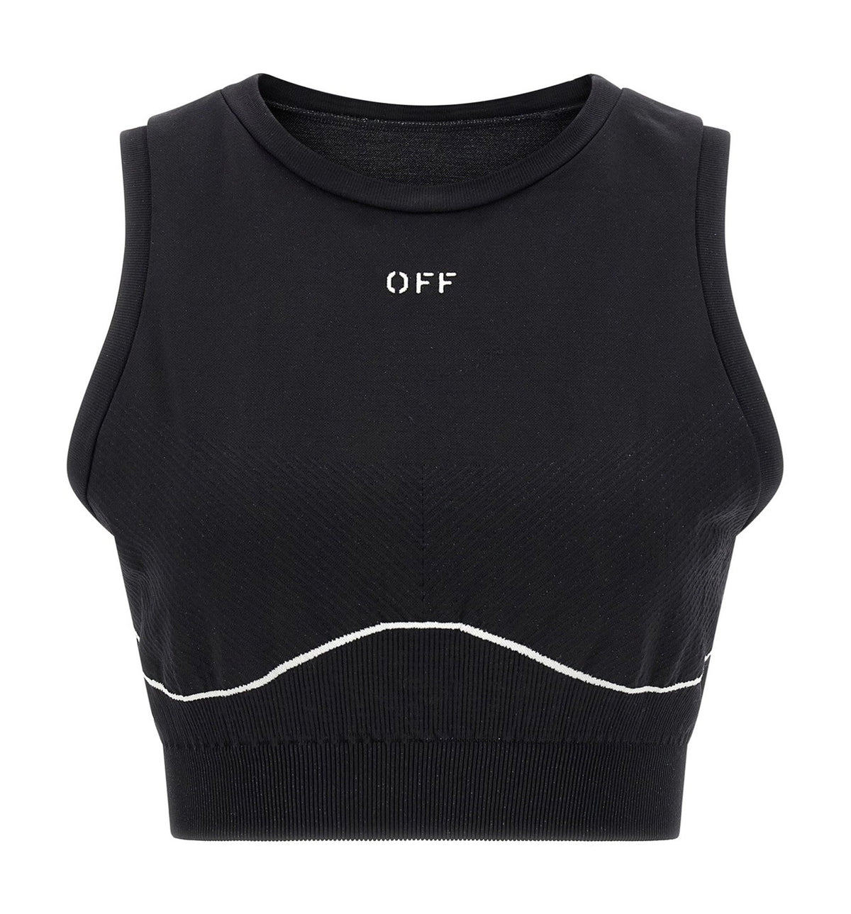 Seamless Curved-Hem Top