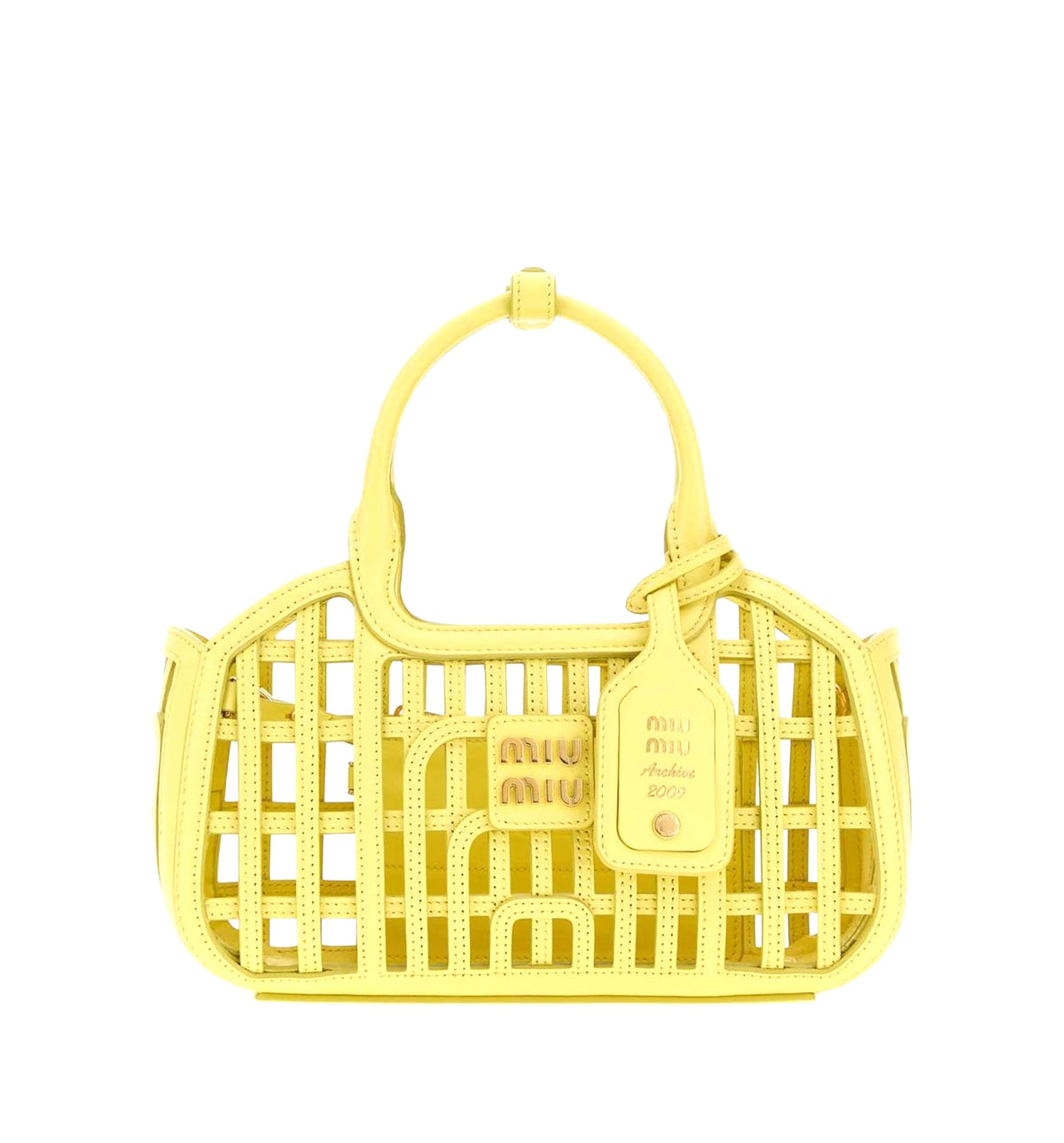 Leather Basket
