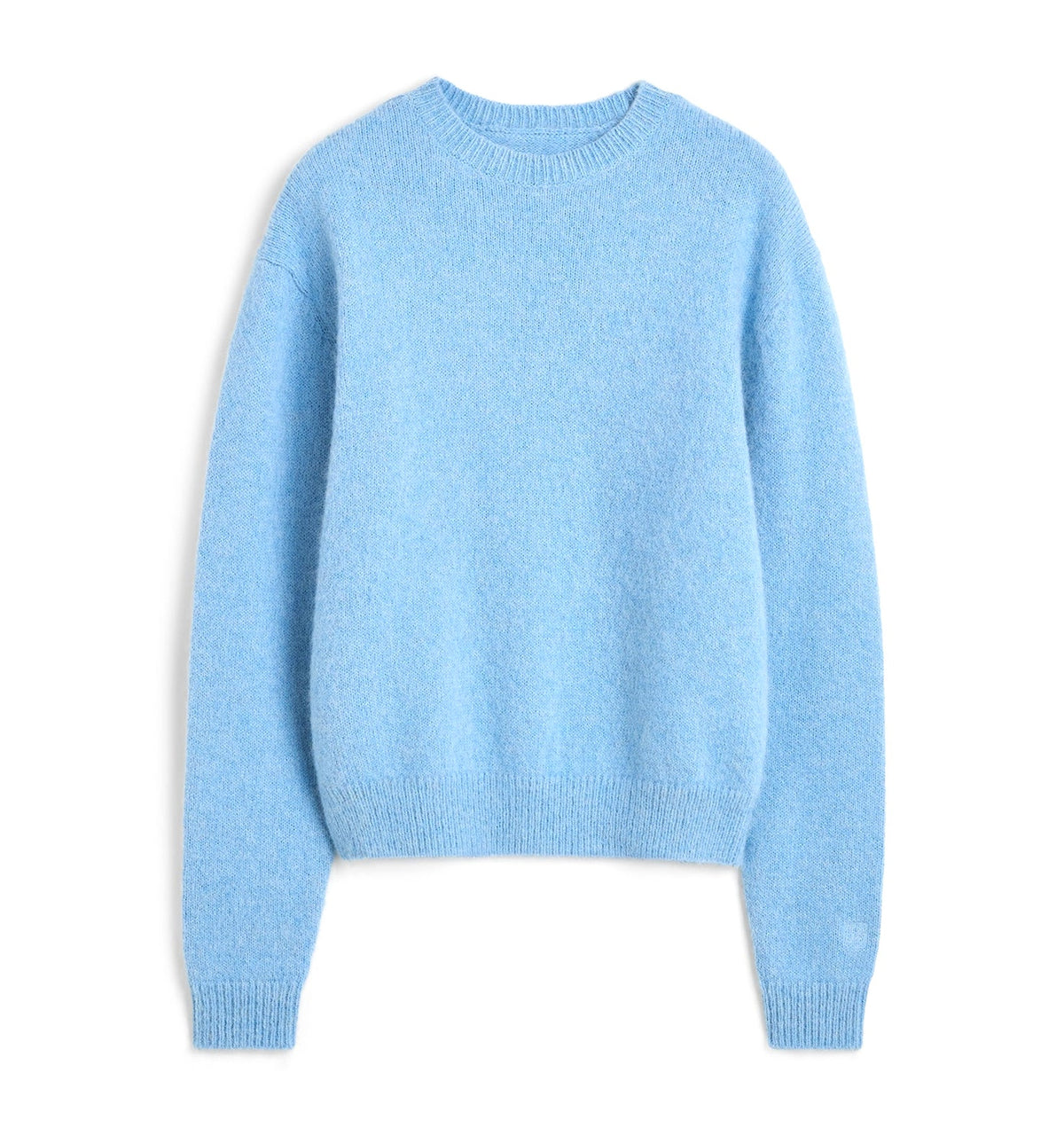 Classic alpaca crew knit