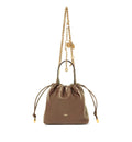 Mini Chloé Icons shoulder bag with chain in soft leather